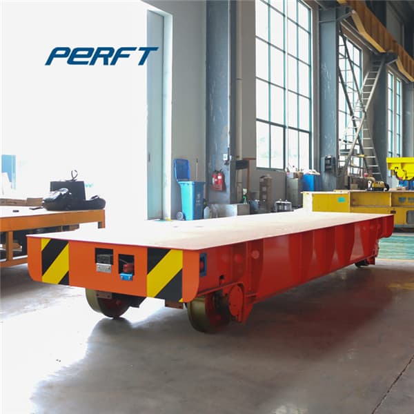 motorized rail cart for boiler factory 120 tons